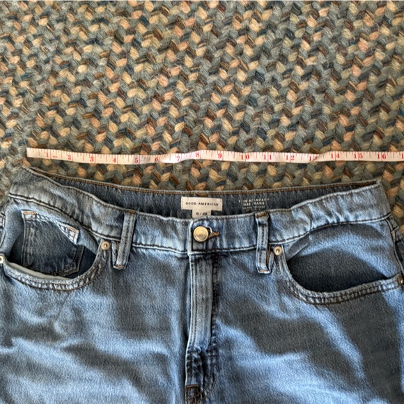 Good American Good Standard Wise Leg Jeans sz 6/28 - Picture 7 of 8